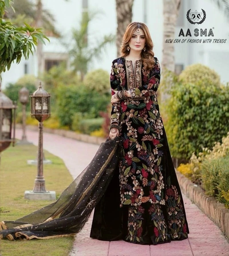 Anamsa 202 Embroidered Pakistani Salwar Suits