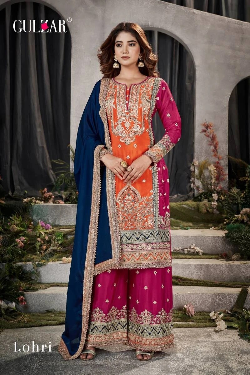Gulzar Lohri Premium Designer Embroidery Salwar Suits Collection