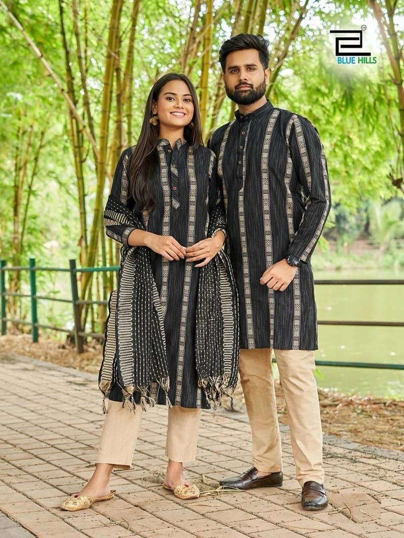 Blue Hills Soul Mates Couple Casual Wear Matching Set Collection