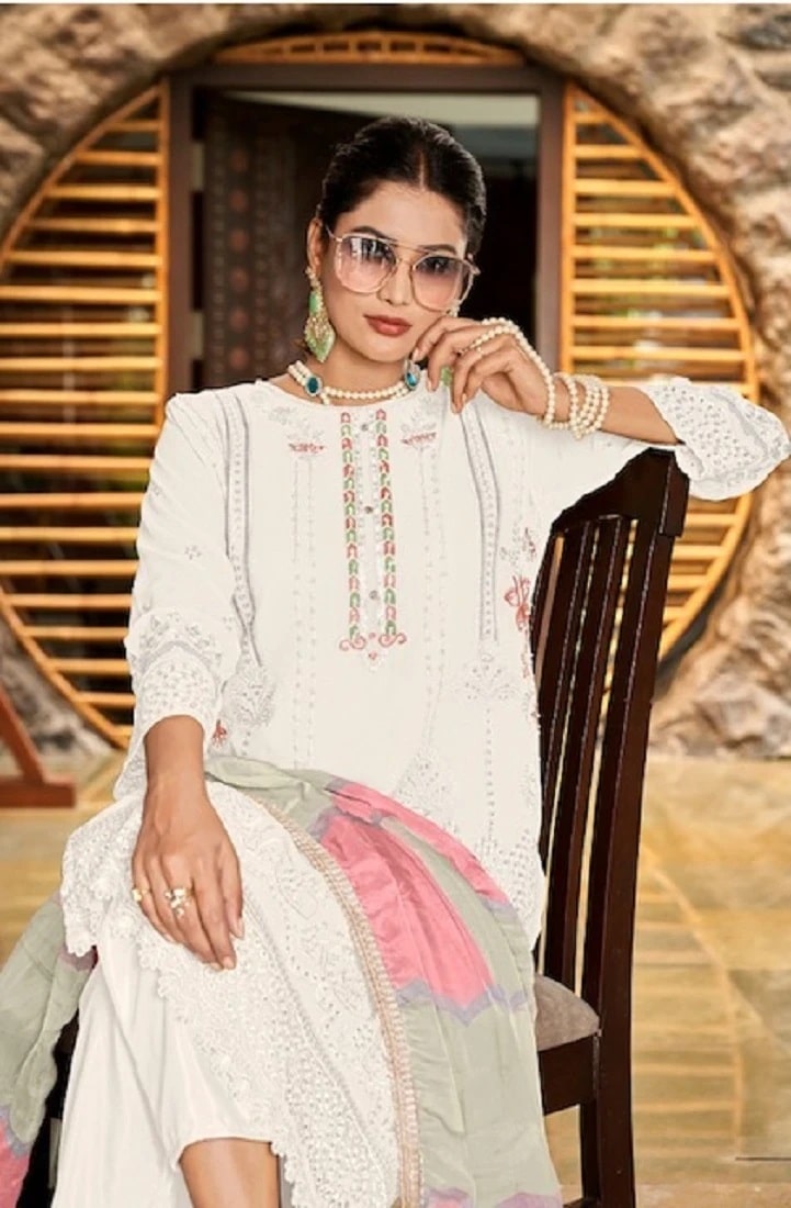 Al Fathima Afreen Georgette Pakistani Salwar Suits Eid Special Collection