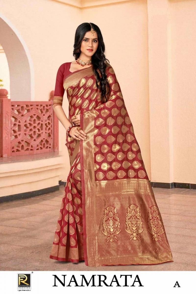 Ronisha Namrata Banarasi Silk Saree Collection