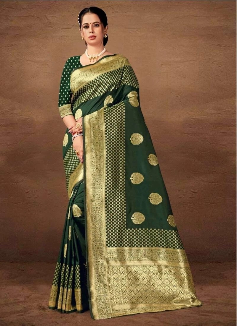 Ronisha Antakshari Soft Banarasi Silk Saree Wholesaler