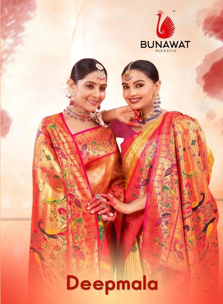 Bunawat Deepmala Paithani Silk Saree Collection