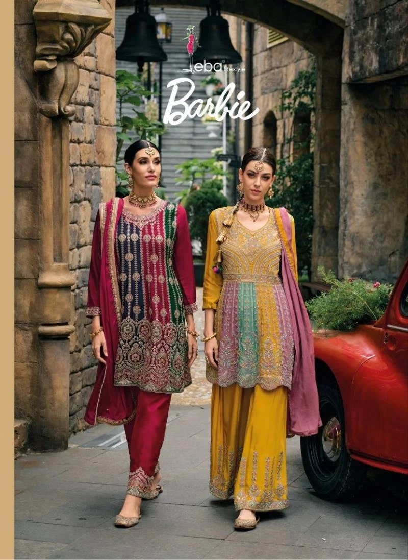 Eba Barbie Wedding Wear Emboidery Salwar Kameez Collection