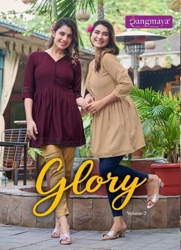 Rangmaya Glory Vol 2 Stylish Short Tops Collection