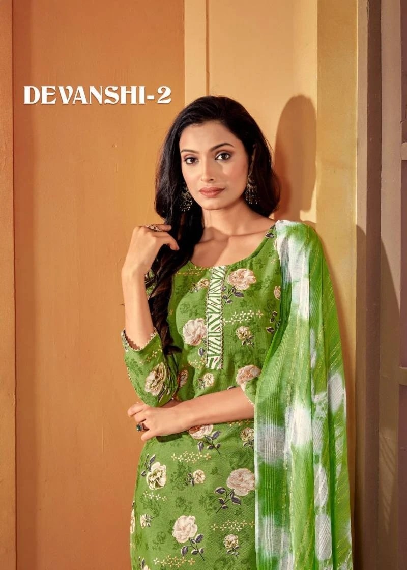 Devanshi Vol 2 Soft Cotton Daily wear Ready Made Dress Collection