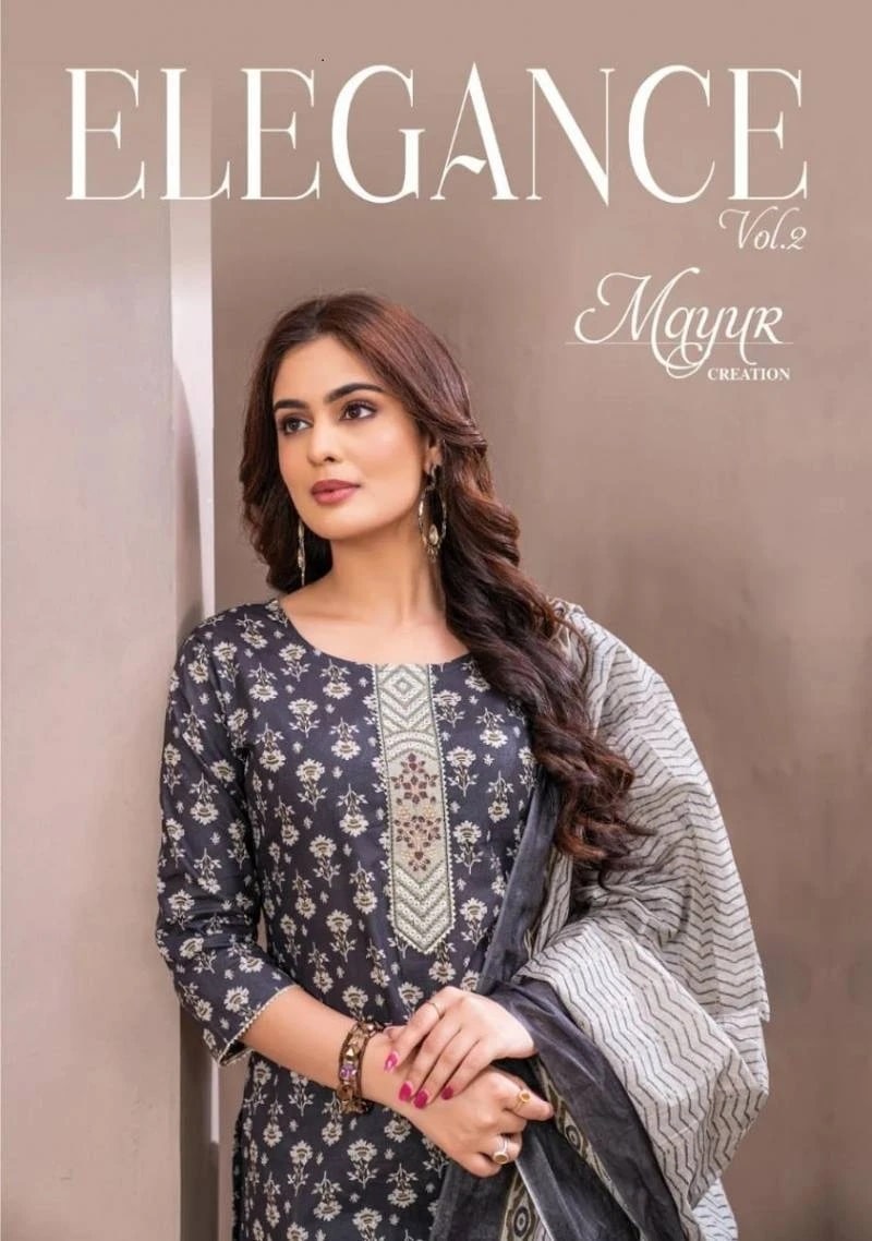 Mayur Elegance Vol 2 Pure Cotton Dress Material Wholesalers