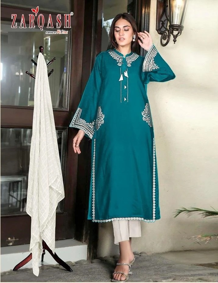Zarqash Z 164 A To D Pakistani Readymade Salwar Suits