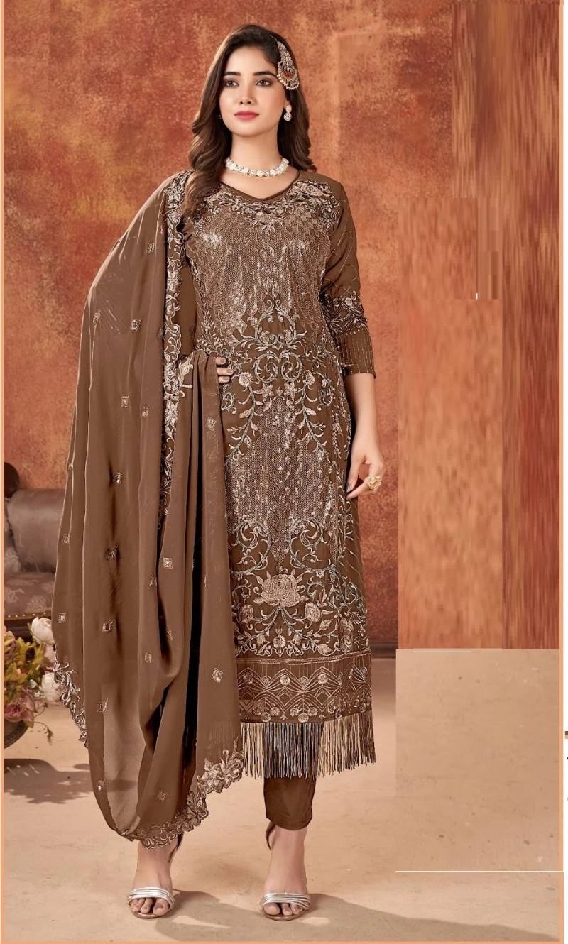 Bilqis B 14 Faux Georgette Designer Pakistani Salwar Suits Collection