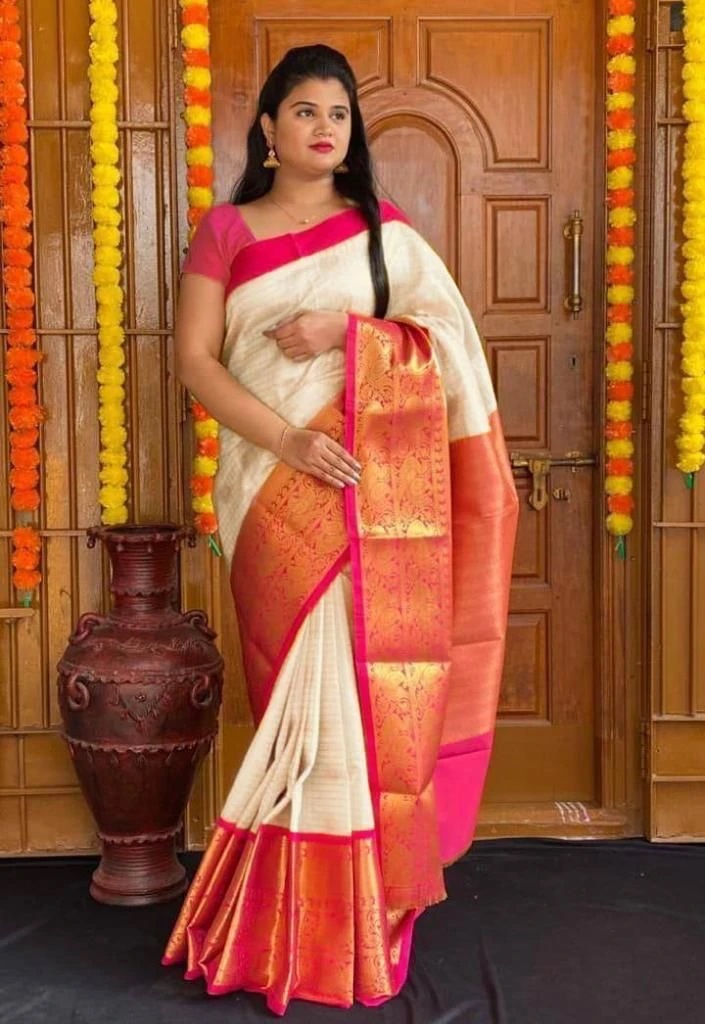 Soft Silk 4005 Banarasi Lichi Silk Saree Collection