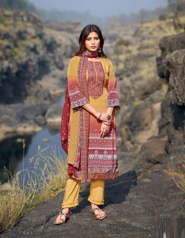 Pakiza Gulnaz Vol 26 Kashmiri Dress Material Collection