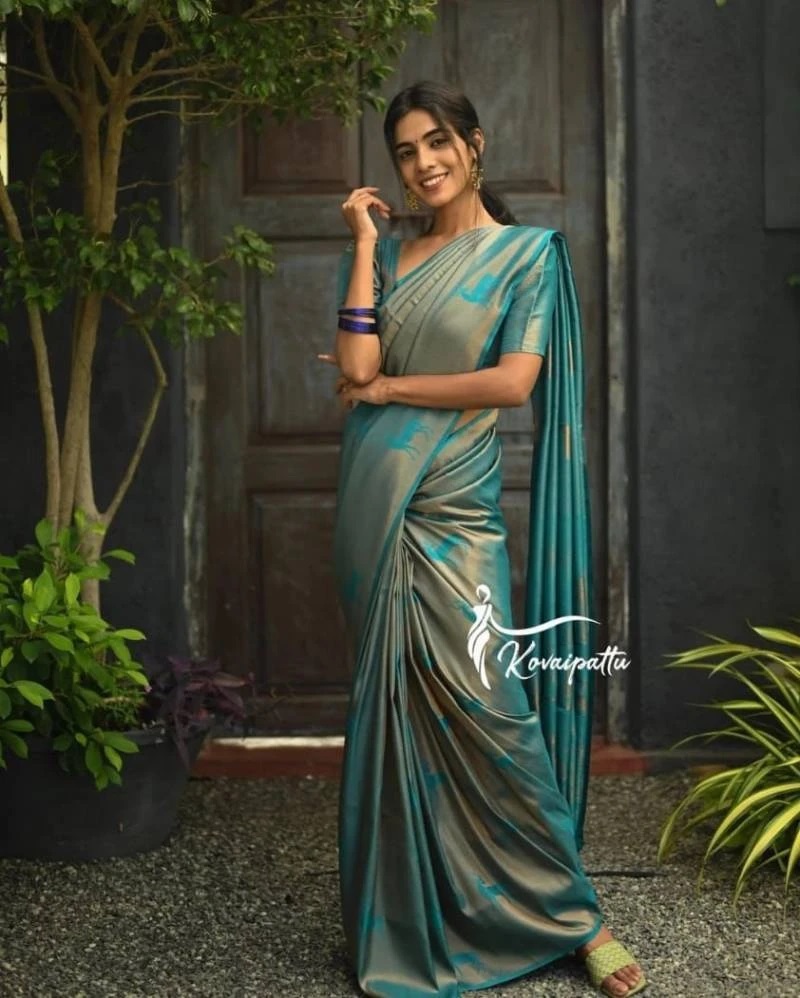 Soft Silk 4096 Banarasi Soft Lichi Silk Sarees Collection