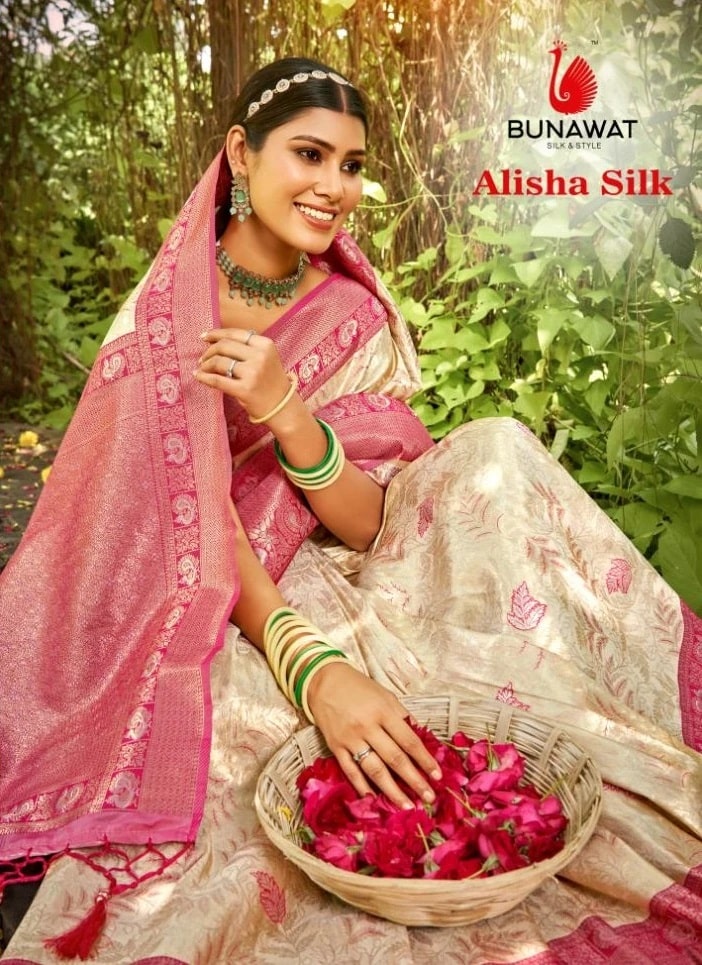 Bunawat Alisha Kanjeevaram Silk Sarees Online Shopping