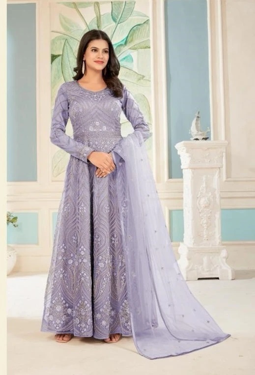 1004 Master Color Embroidery Anarkali Suits Collection