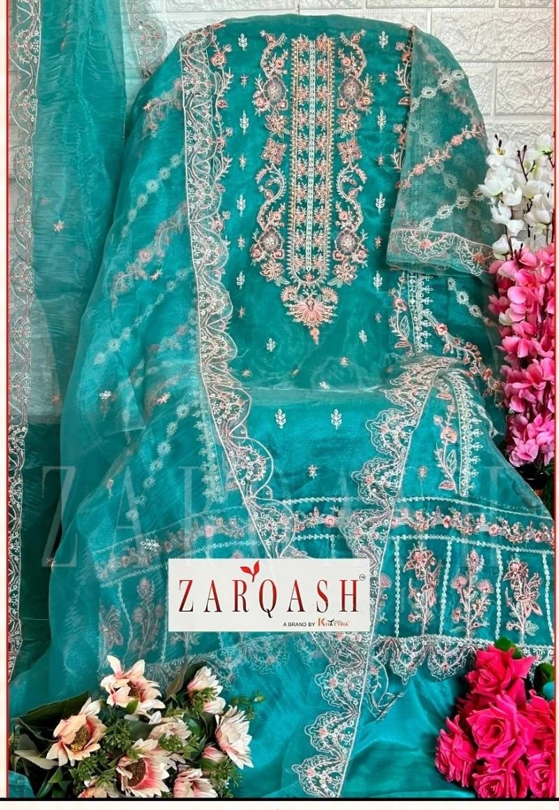 Zarqash Z 3082 Pakistani Salwar Suits Wholesaler