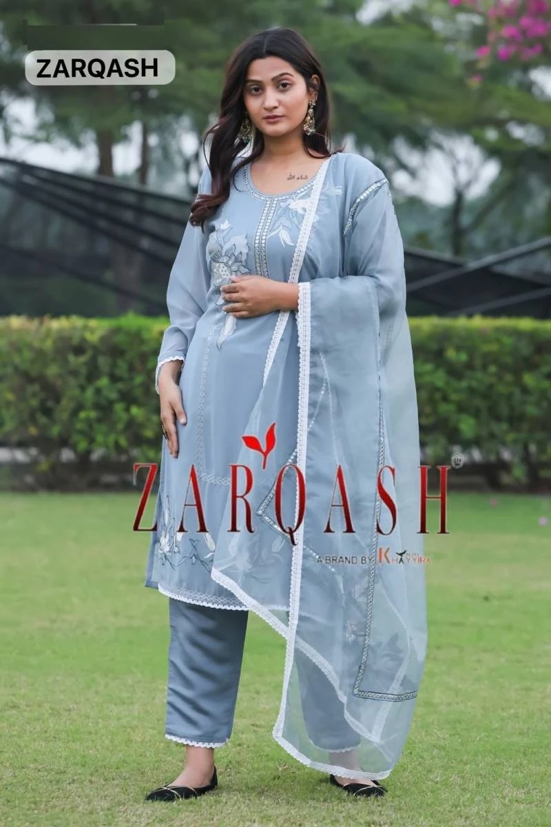Zarqash Z 137 Ready Made Pakistani Salwar Suits Collection