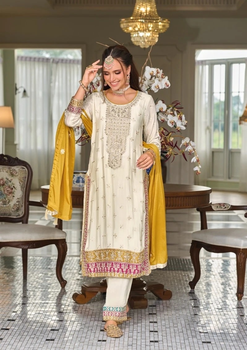 Eba Senisa Premium Silk Designer Salwar Suit Collection