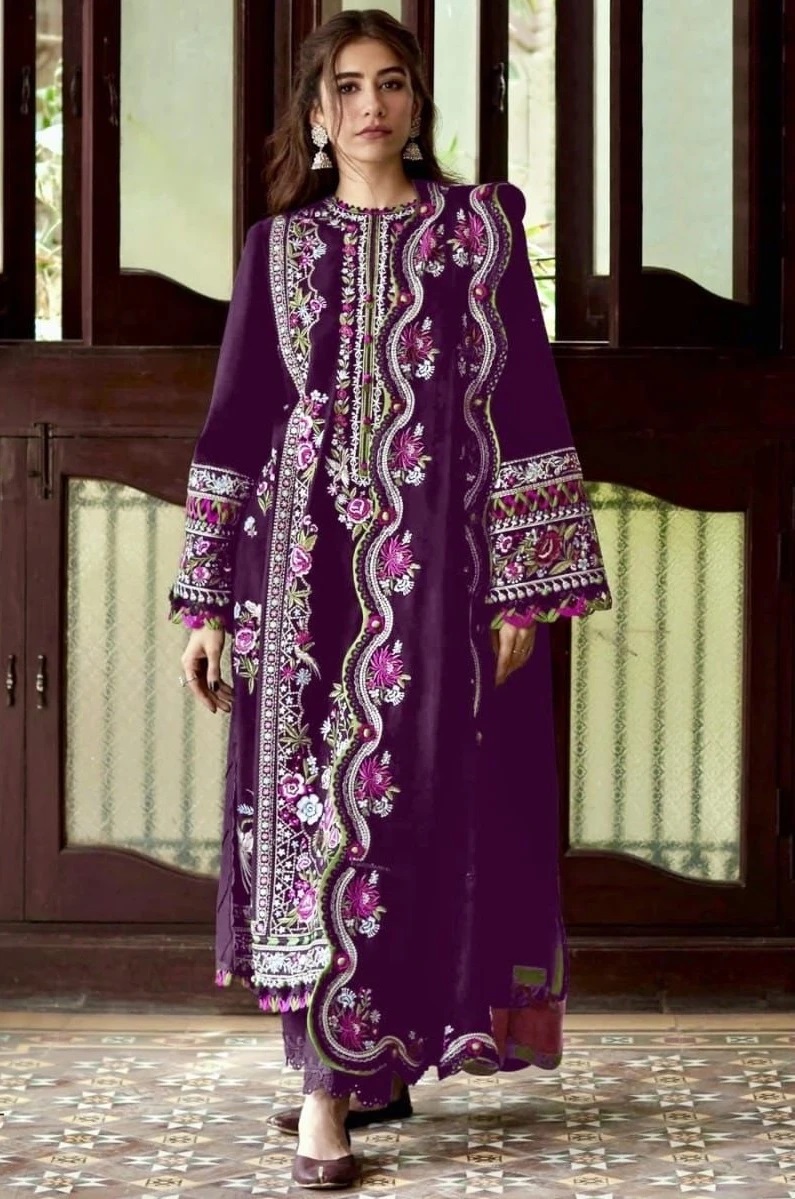 Anamsa 277 A To D Designer Pakistani Salwar Suits Collection