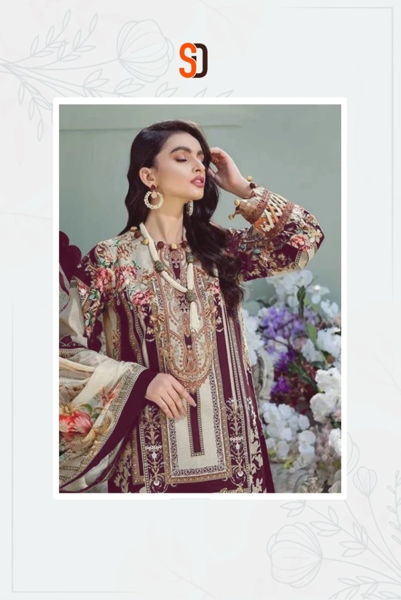Sharaddha Bliss Vol 3 Pakistani Salwar Suits And Chiffon Dupatta Collection
