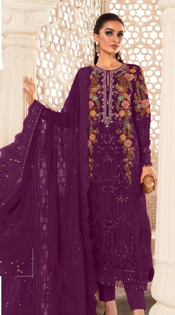 Ramsha R 1113 A To D Designer Readymade Pakistani Suits Collection