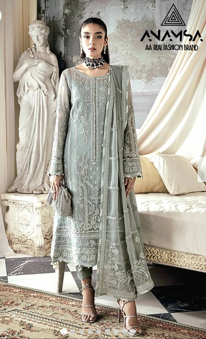 Anamsa 290 Designer Pakistani Salwar Kameez Collection