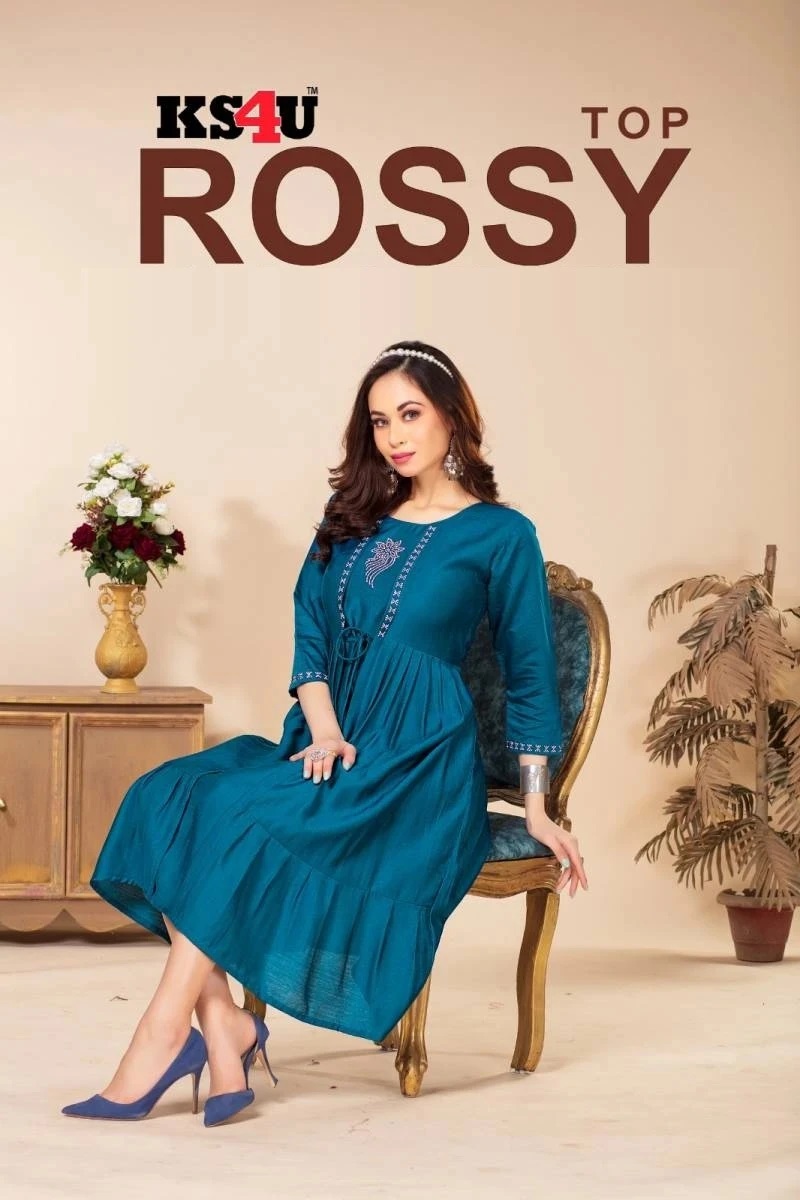 Ks4u Rossy Designer Anarkali Kurti Collection