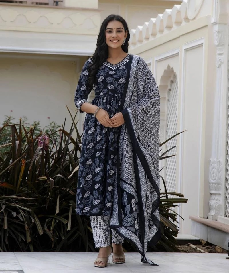 Dhruvi 104 Daily Wear Kurti Pant With Dupatta Collection