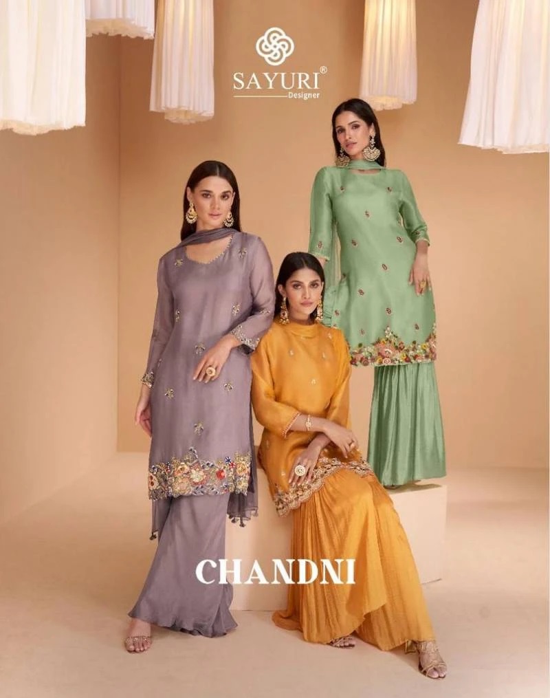 Sayuri Chandni Silk Designer Salwar Kameez Online USA