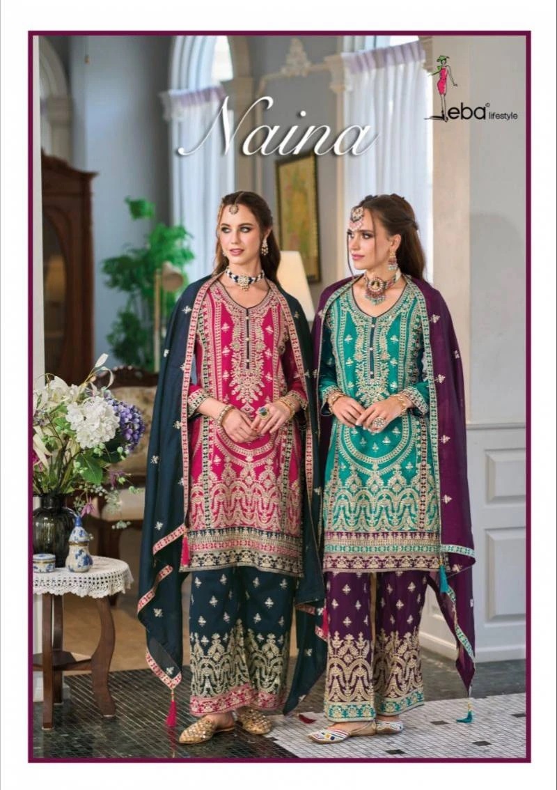 Eba Naina Premium Silk Designer Ready Made Collection