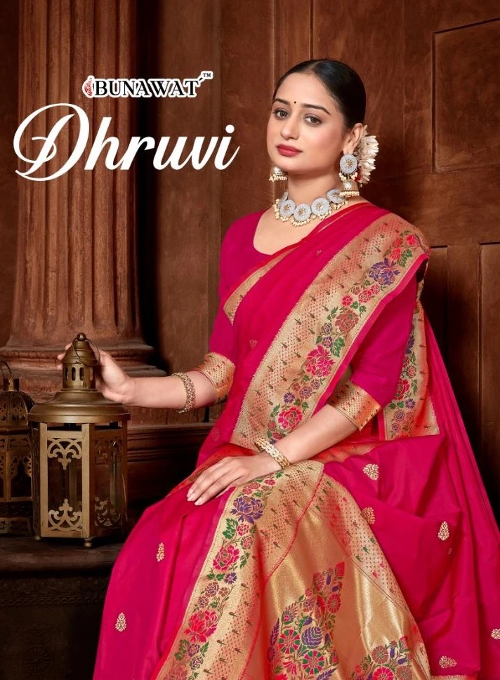 Bunawat Dhruvi Silk Traditional Saree Collection