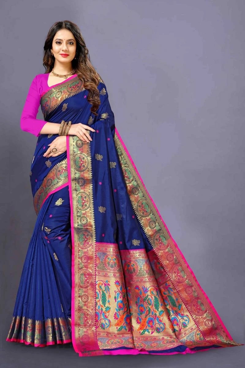 Nx 109 Wedding Soft Pathani Silk Saree Collection