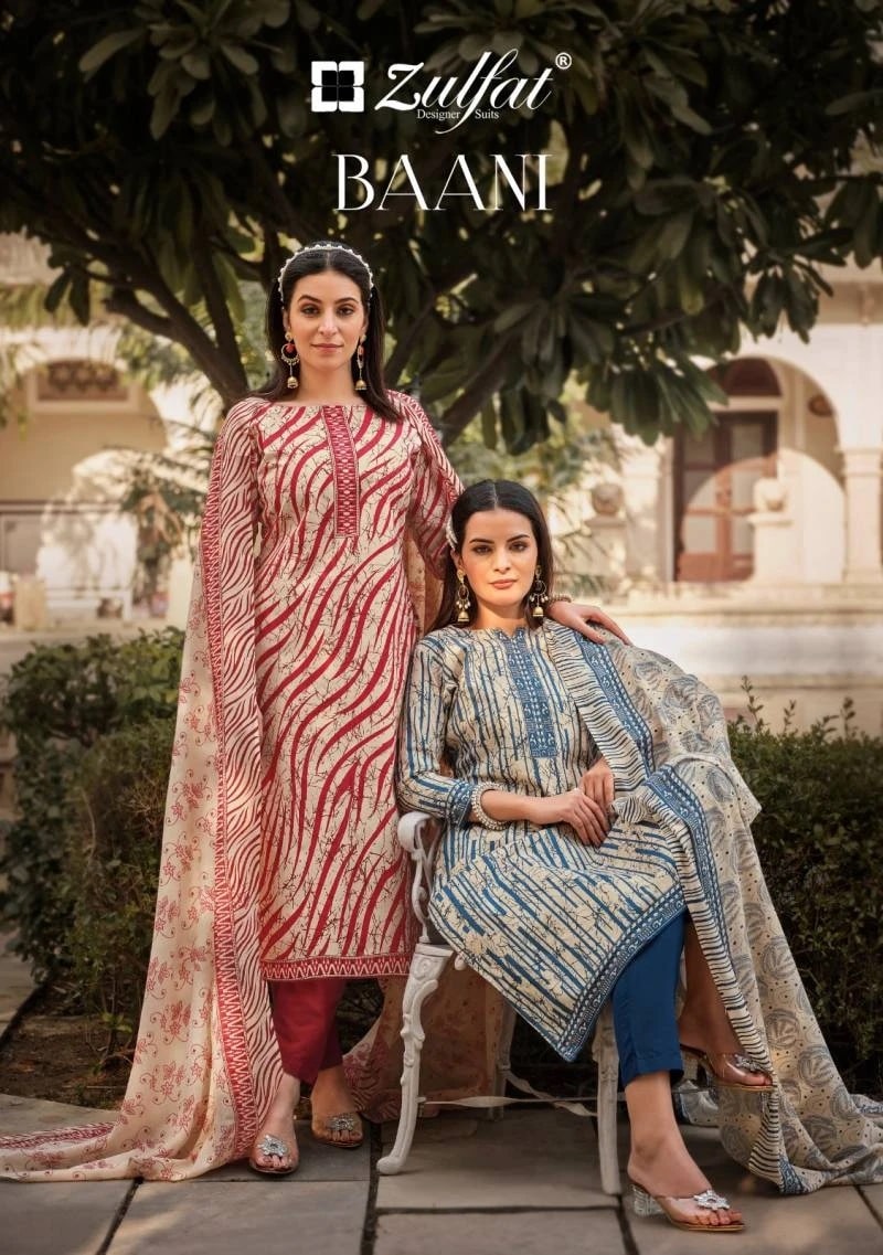 Zulfat Banni Exclusive Cotton Dress Material Collection