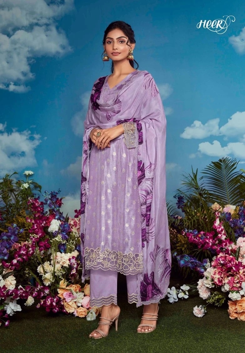 Kimora Heer Blossom Masleen Designer Salwar Suit Collection