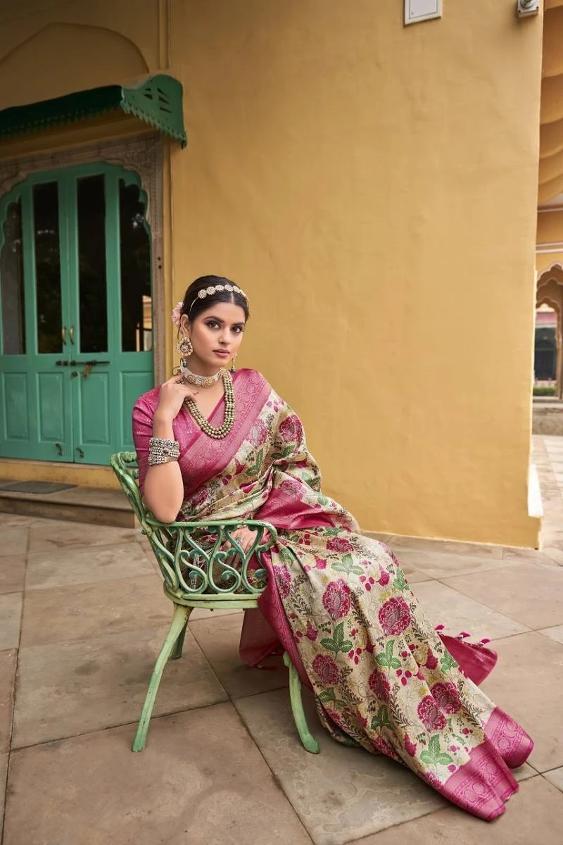 Meera 200 Wedding Kanjivaram Silk Saree Wholesaler