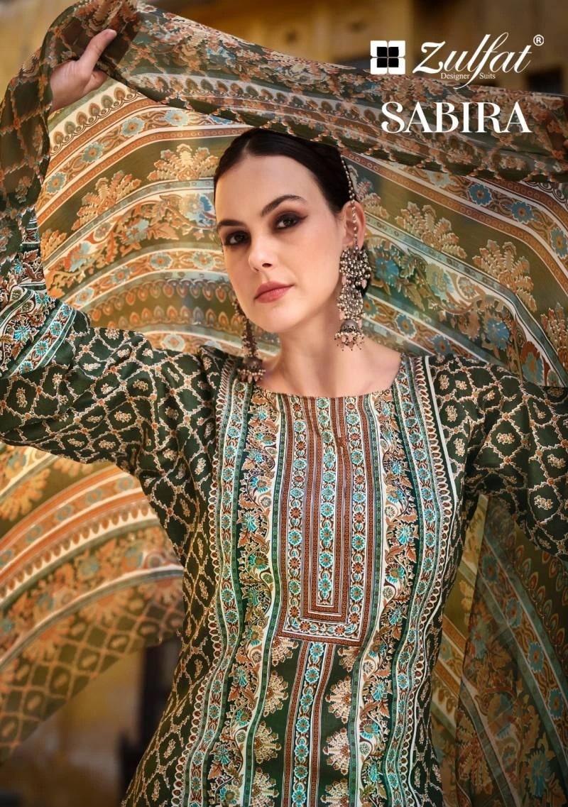 Zulfat Sabira Exclusive Designer Dress Material Wholesaler