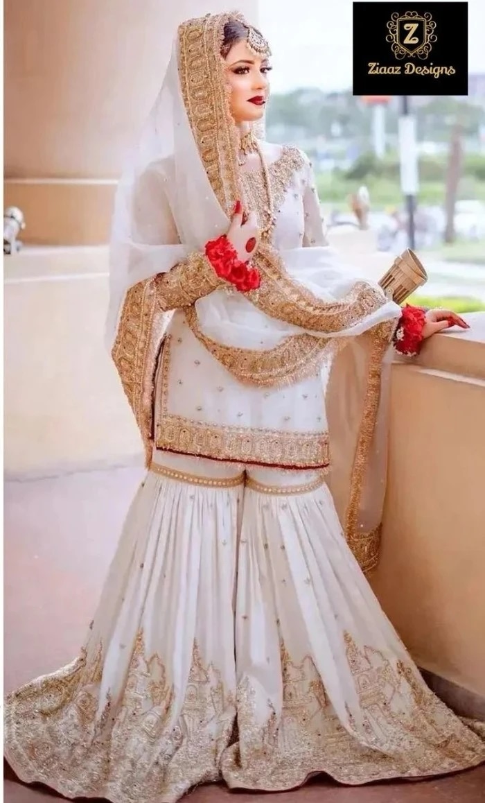 Wedding Wear Faux Georgette Lehenga Style Salwar Suit For Women – Lehenga  Closet