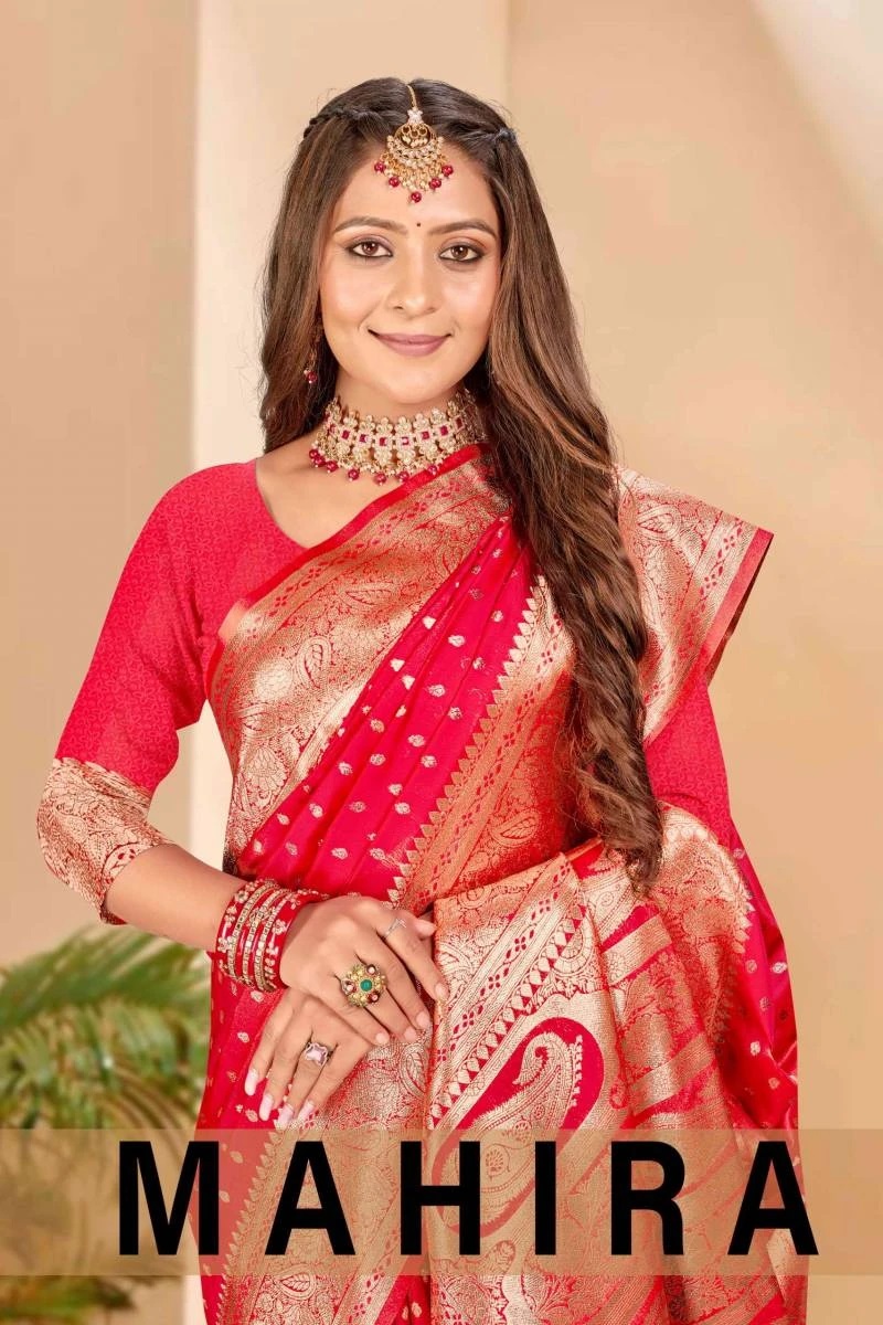 Ronisha Mahira Wedding Banarasi Silk Saree Collection