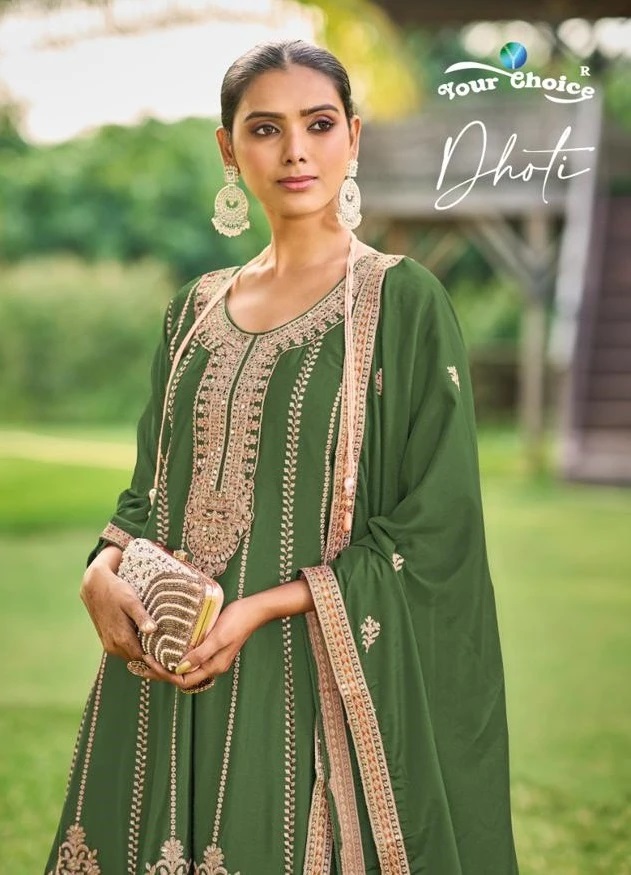 Your Choice Dhoti Style Designer Salwar Kameez Collection