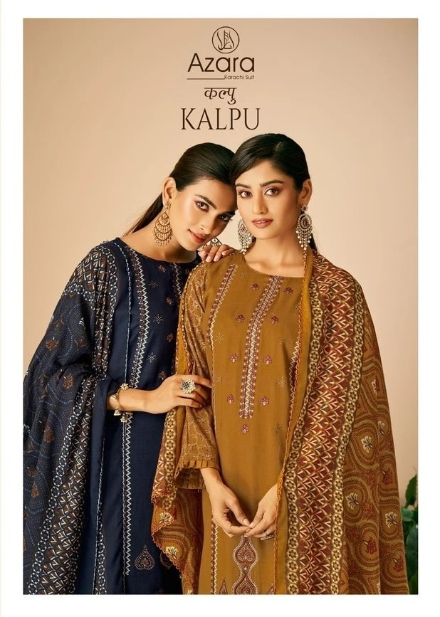 Radhika Azara Kalpu Exclusive Designer Dress Material Collection