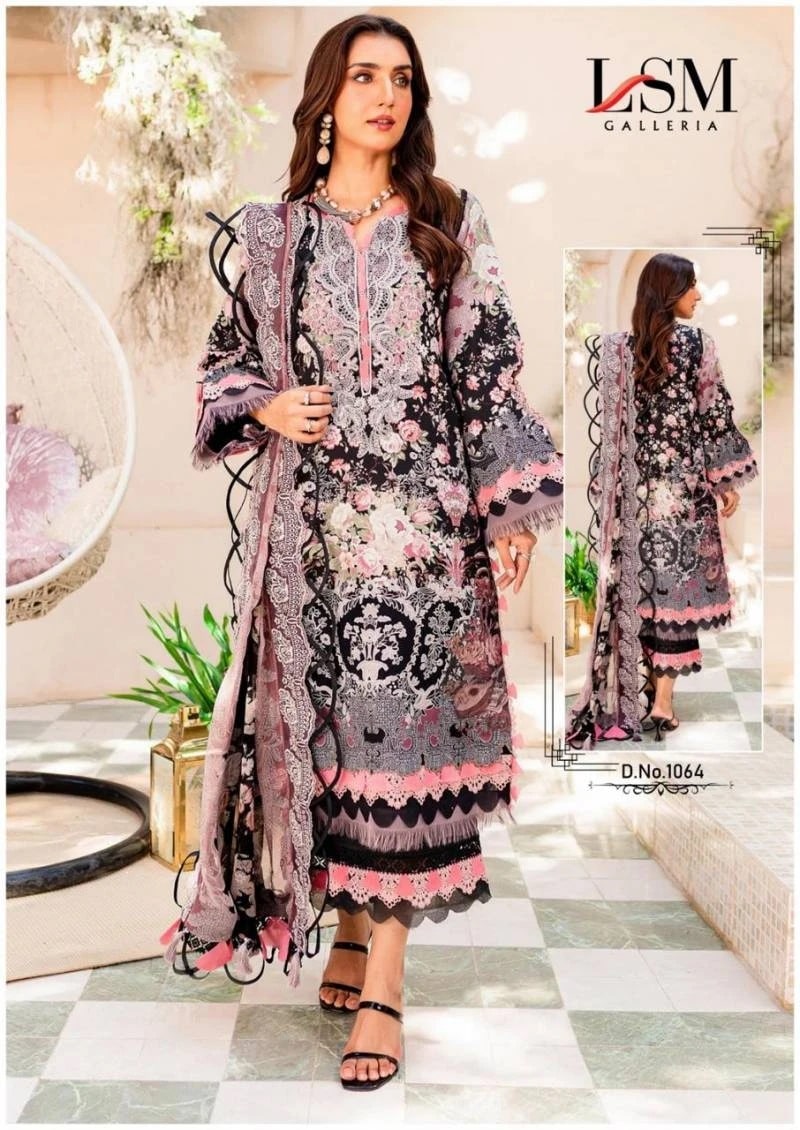 Lsm Parian Dream Vol 7 Exclusive Pakistani Dress Material Collection