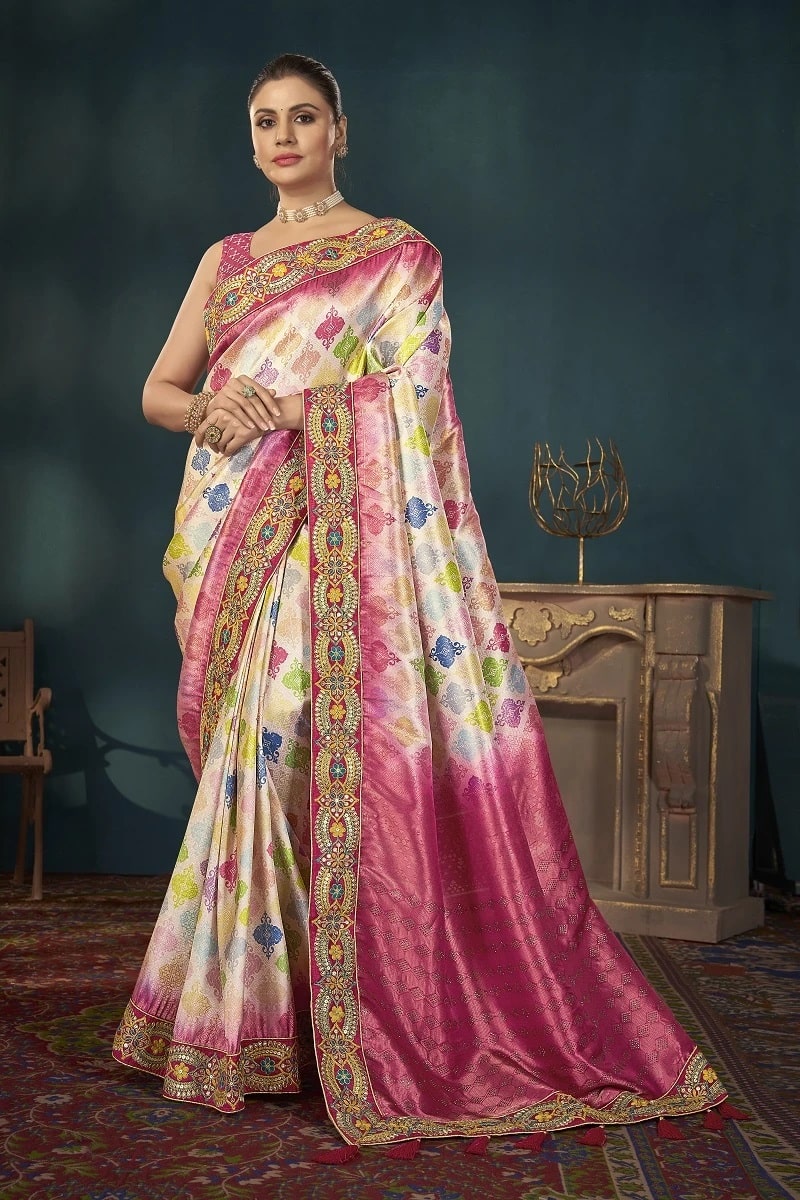 Manohari Hit Colour 41 Designer Jacqaurd Saree Collection