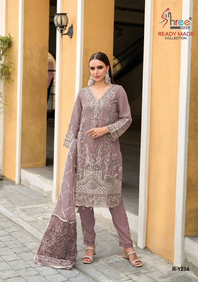 Shree R 1234 A To D Readymade Pakistani Salwar Suits Collection