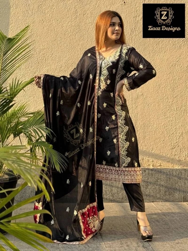 Ziaaz Designs 443 Pakistani Salwar Kameez Collection
