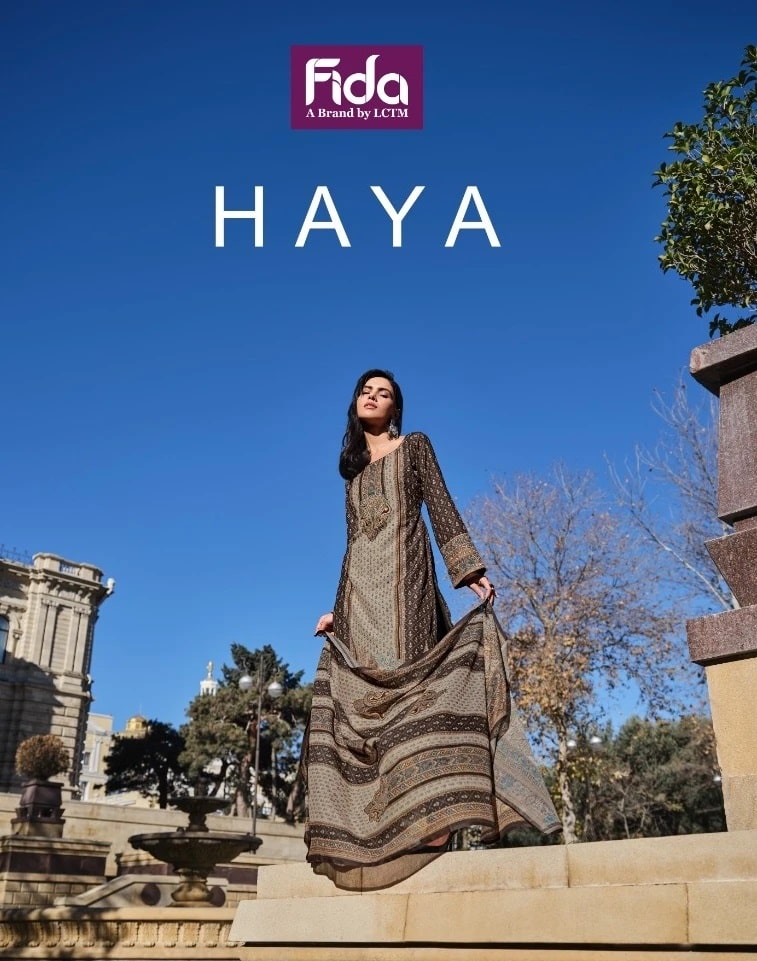 Fida Haya Digital Printed Dress Material Collection