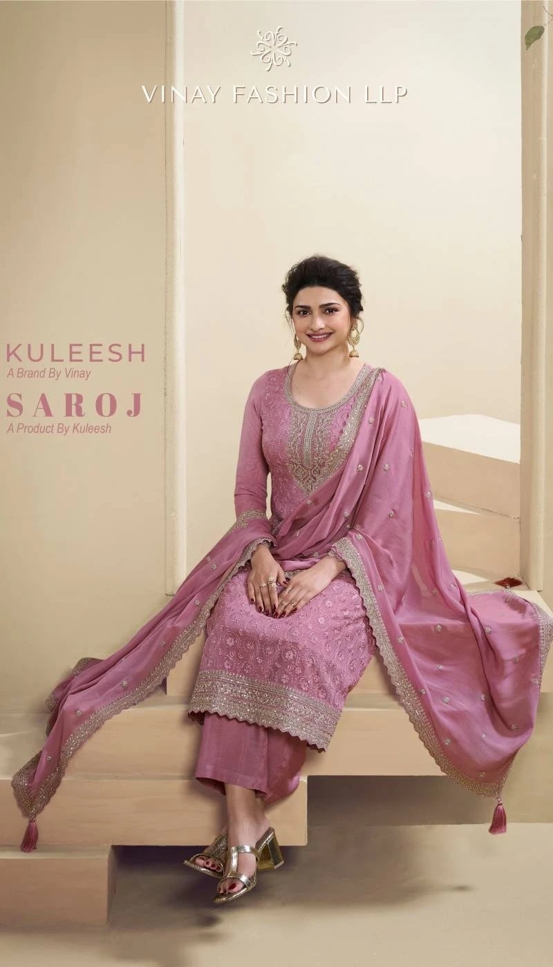 Vinay Kuleesh Saroj Designer Salwar Kameez Collection