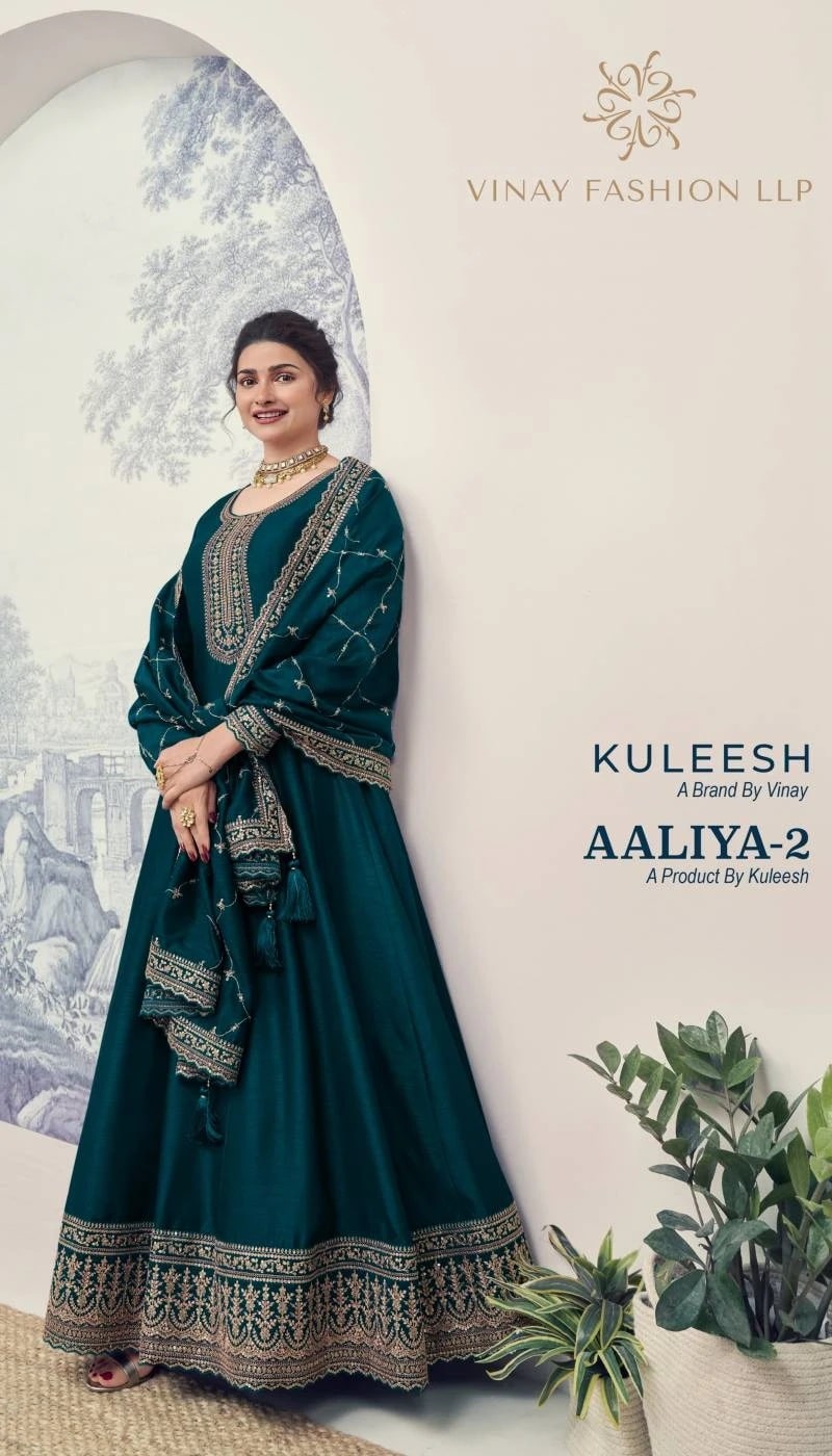 Vinay Kuleesh Aaliya 2 Georgette Salwar Suit Collection