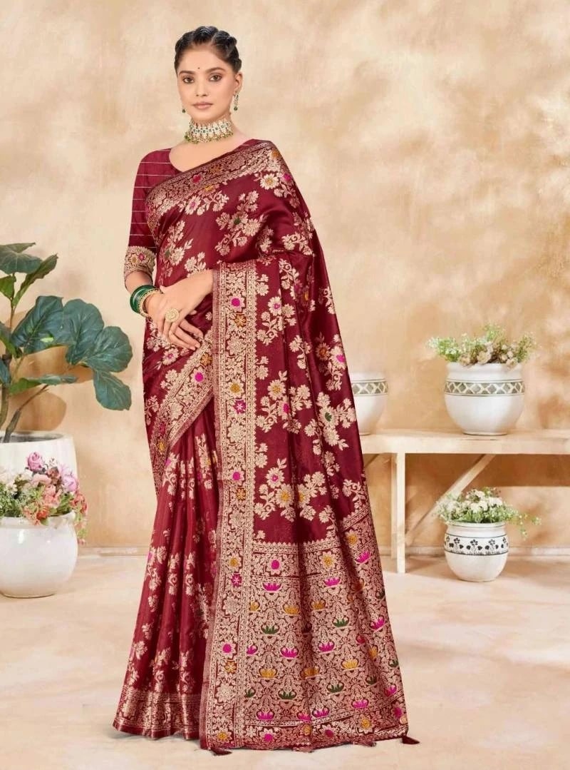 Ronisha Sumangalam Banarasi Silk Saree Wholesale Price