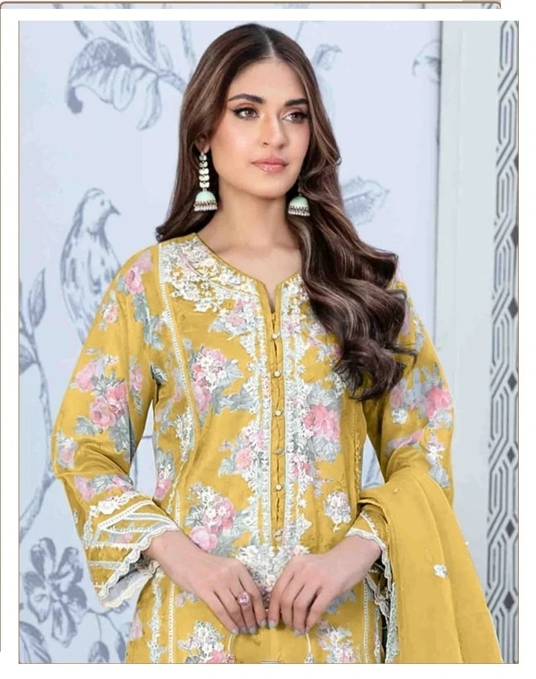 Ramsha R 1131 A To D Pakistani Ready Made Salwar Suit Collection