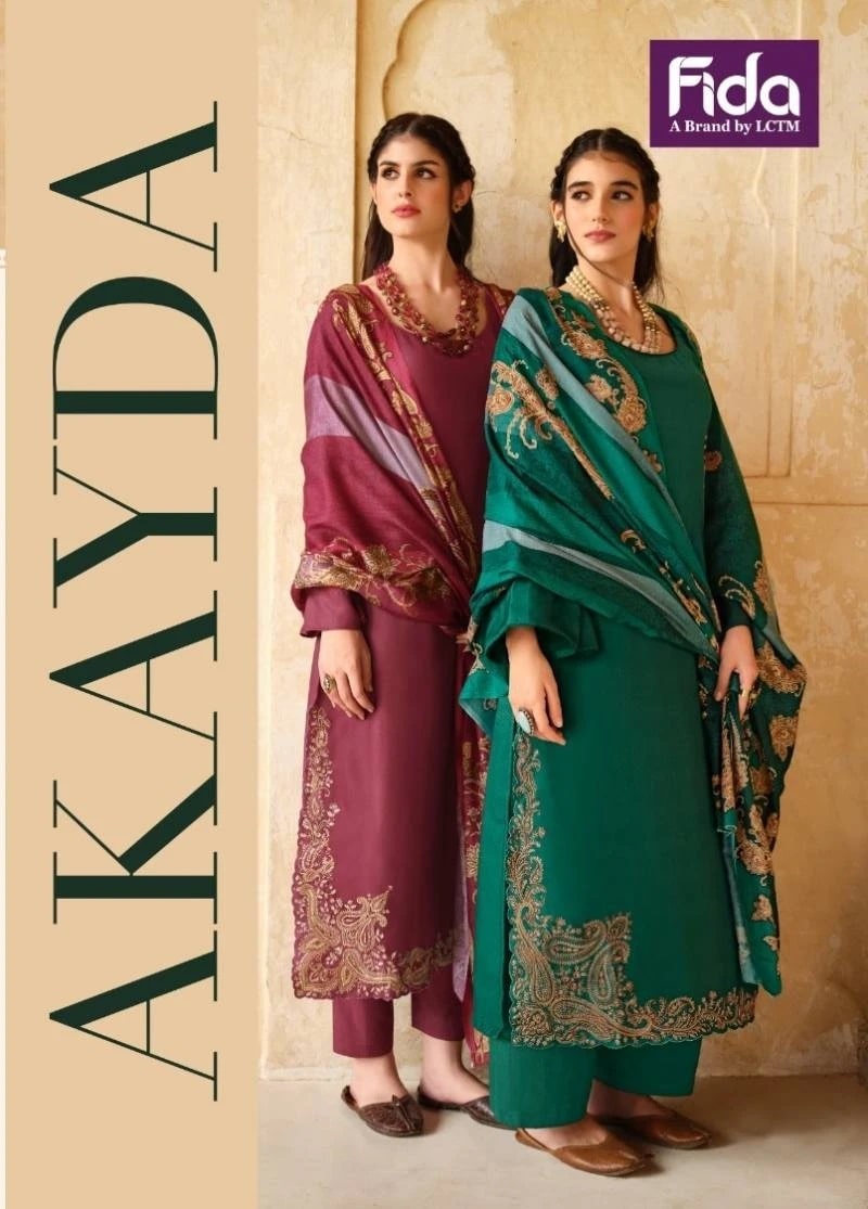 Fida Akayda Designer Cotton Dress Material Collection