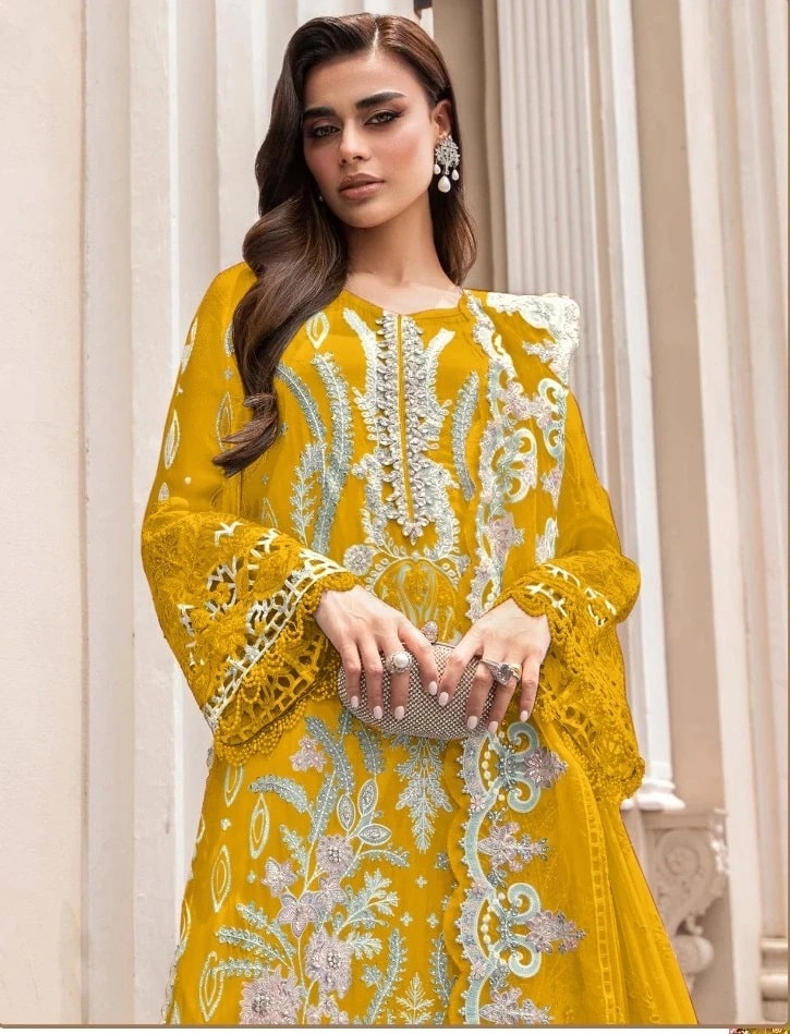 Ramsha R 1095 I And J Designer Pakistani Readymade Suits Collection